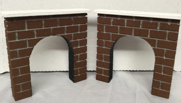 HO Scale Tunnel Portals made in the USA by MrTrain.com .