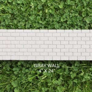 GRAY Brick Wall Scenery