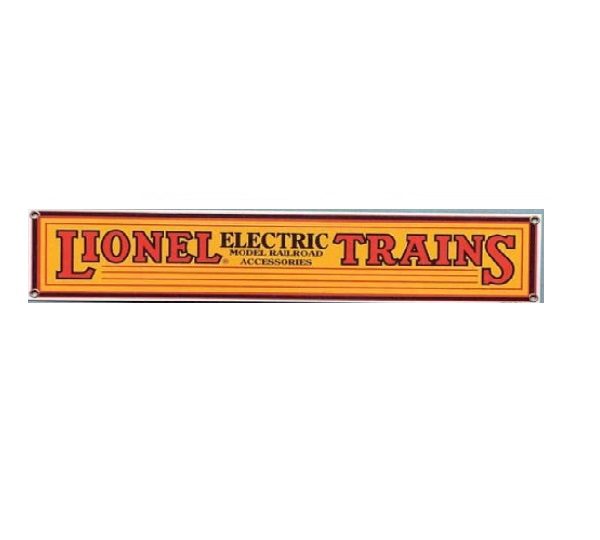 Lionel Electric Trains Sign from MrTrain.com