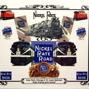 Nickel Plate Railroad Sign 24N. MrTrain.com
