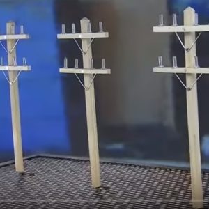 Miniature Outdoor Utility Poles