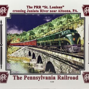 Pennsylvania Railroad SIGN | Altoona Train from MrTrain.com