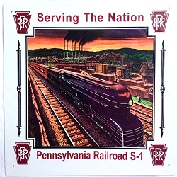 Pennsylvania Railroad S-1 Sign . MrTrain.com .