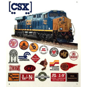 CSX Railroad Heritage Sign from MrTrain.com .