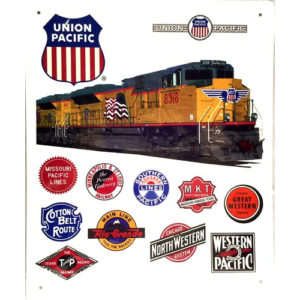 Union Pacific Heritage Sign.37V. MrTrain.com