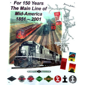 Illinois Central Railroad Sign | 150th Anniversary. MrTrain.com