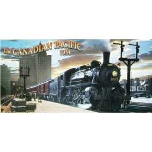 Canadian Pacific Railroad Wooden Sign