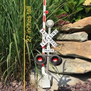 Railroad Crossing Signal Sign for Party Decor.