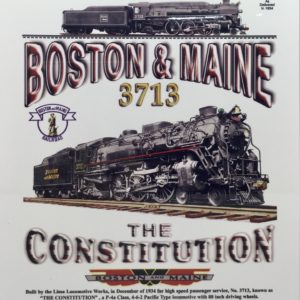Boston & Maine Railroad Sign from MrTrain.com