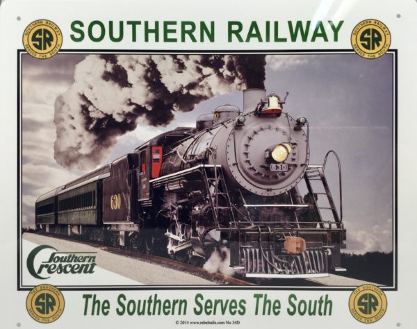 Southern Railway “ Crescent” Sign from MrTrain.com