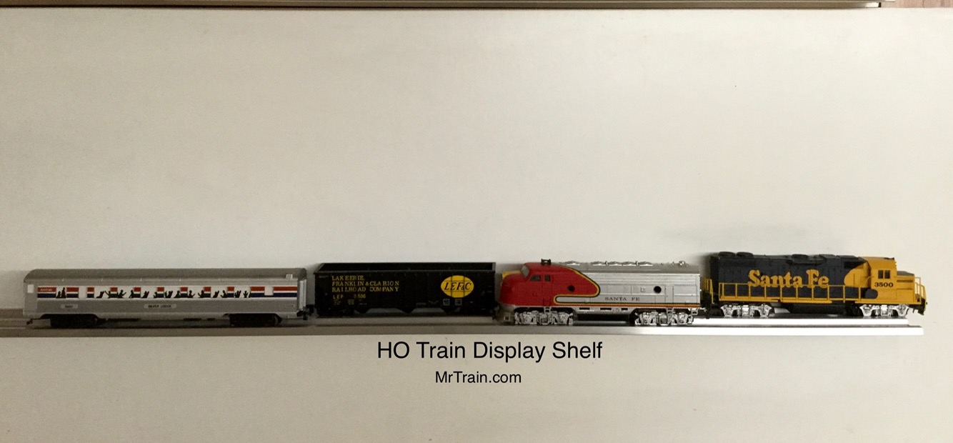 Model Railroad Train Shelf Ho Gauge