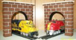 Busch 7026 – Two Tunnel Portals For OO/HO Scale Model Railways & Scenery Layouts