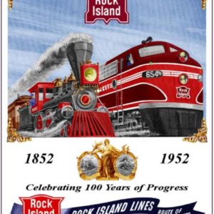 Rock Island Railroad Sign from MrTrain.com .