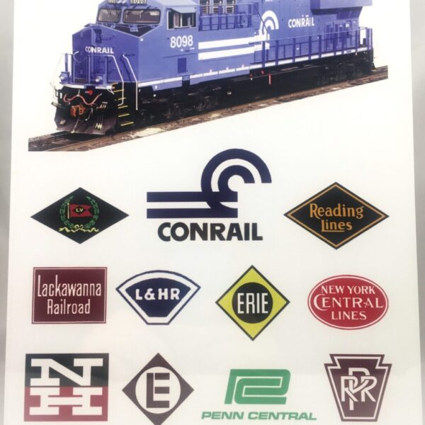 Conrail Railroad Signs - MrTrain