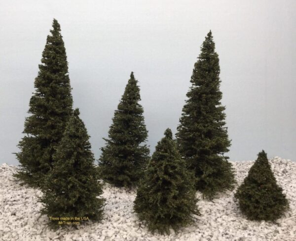 Miniature Trees for Crafts made in the USA by MrTrain.com.