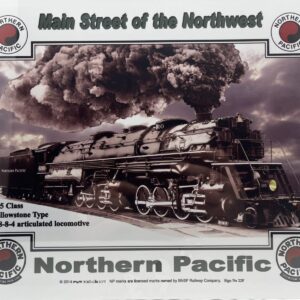 Northern Pacific Z5 Railroad Sign