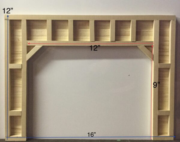 G Scale Tunnel Portal (1) for Double Train Tracks