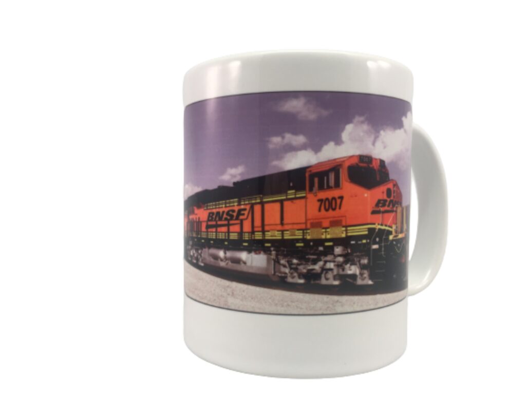 BNSF Railway Coffee Mug / Heritage LOGO - MrTrain