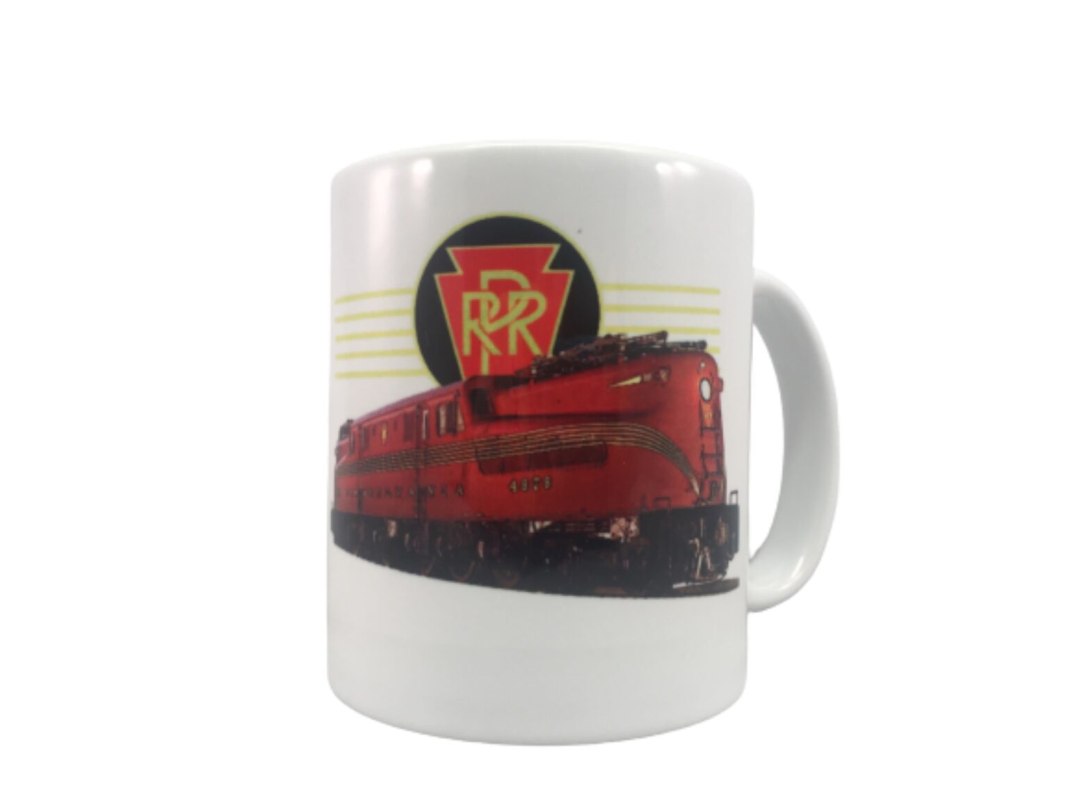 Pennsylvania Railroad GG1 RED Coffee Mug - MrTrain