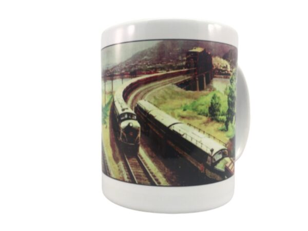 Coffee Mug – Pennsylvania Railroad – Artist Grif Teller 11oz