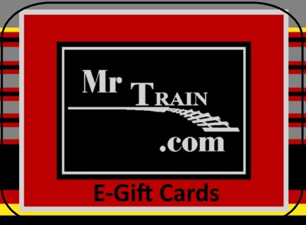 MrTrain.com Gift Card. Choose the amount.