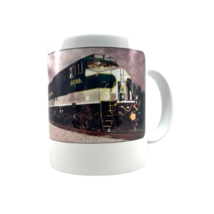 Southern Railway Norfolk Southern heritage logo coffee mug. 11 oz. capacity.