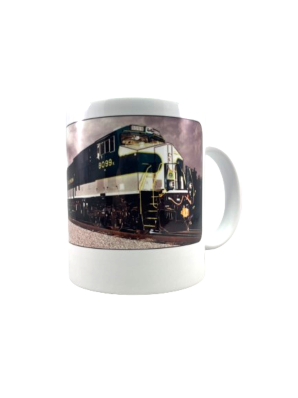 Southern Railway Norfolk Southern heritage logo coffee mug. 11 oz. capacity.