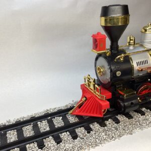 Train Track Ballast - Real crushed granite. DARK GRAY. G Scale indoor outdoor model railroad. MrTrain.com