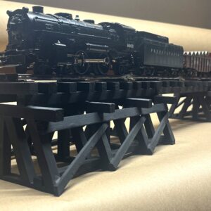 O Scale/Gauge Lowboy Trestle and Bridge 36" | Model Railroad | Model Train