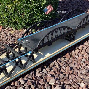 42" bridge and trestles for G scale trains.