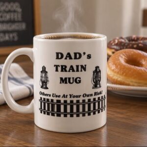 Dad's Train Coffee Mug